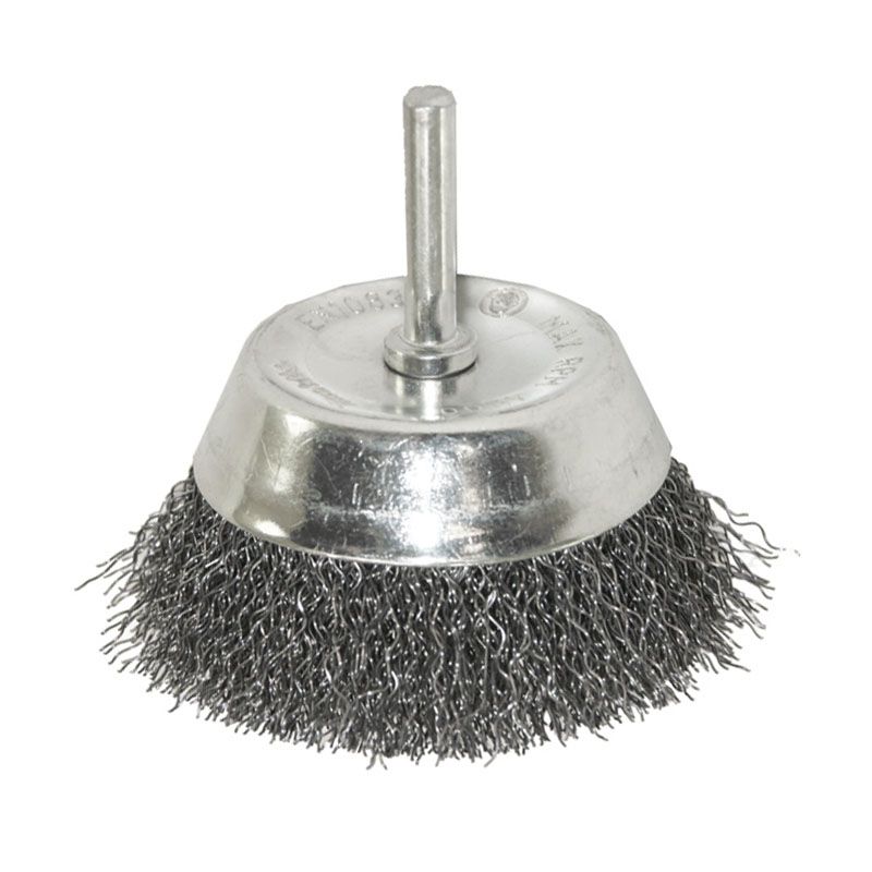 MAKITA D-39936 FAZÉKKEFE D075 0.3ACÉL D6 CSAP HULLÁMOS DRÓTTAL  DRÓTKORONGOK ÉS KEFÉK