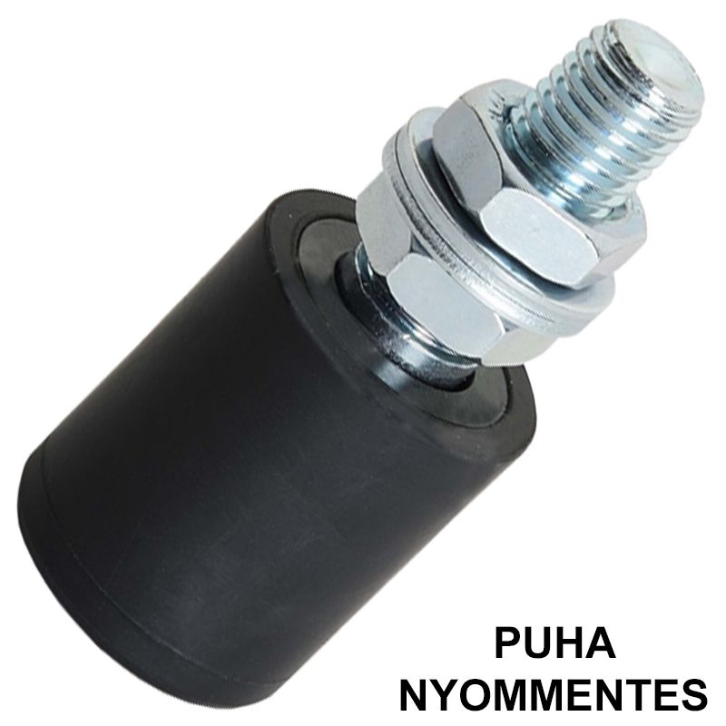 COMBI 453S.30x40 VEZETŐGÖRGŐ KAPUHOZ D30*40 FEKETE PUHA NYOM MENTES  KAPUVASALAT