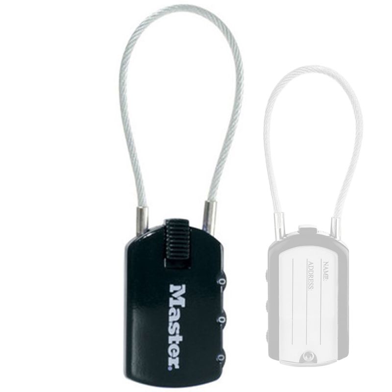 MASTERLOCK 4684EURD POGGYÁSZLAKAT 30mm CÍMKÁRTYÁVAL  LAKAT-LAKATPÁNT-LÁNC MASTERLOCK 4684EURD POGGYÁSZLAKAT 30mm CÍMKÁRTYÁVAL  LAKAT-LAKATPÁNT-LÁNC