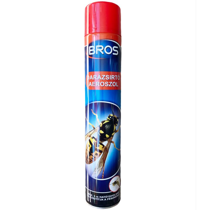 DARÁZSIRTÓ SPRAY 600ml BROS 001198 KÁRTEVŐK ELLENI VÉDEKEZÉS