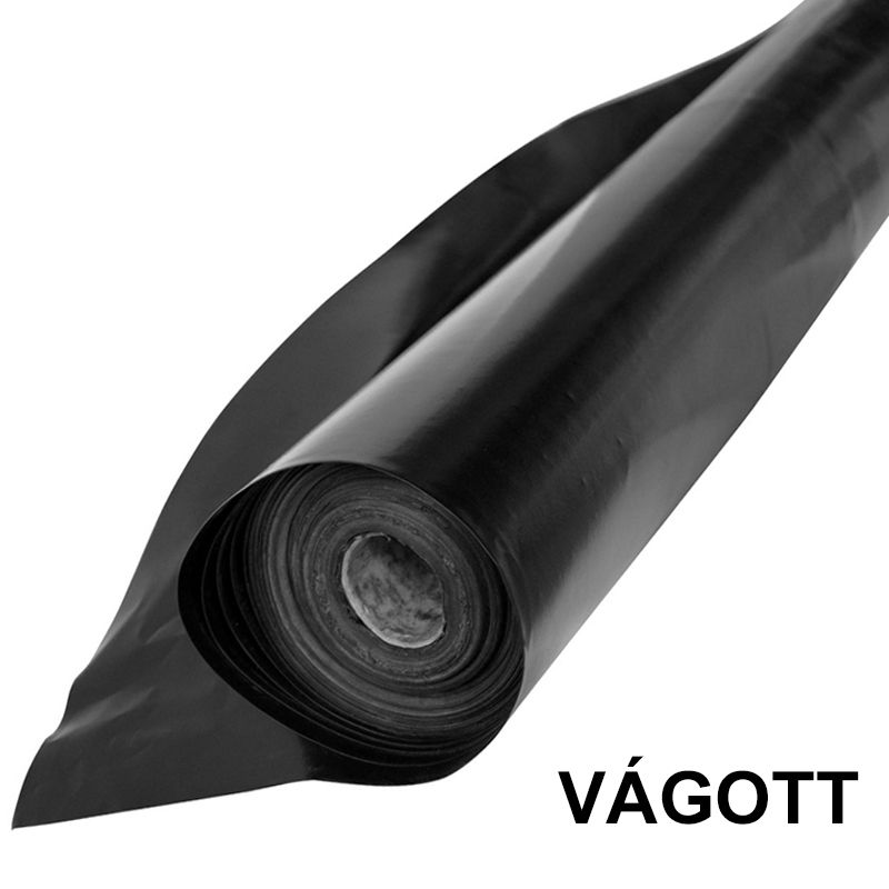 AGROFÓLIA 4.2M*0.12mm FEKETE VÁGOTT MAGYAR FÓLIA-PONYVA