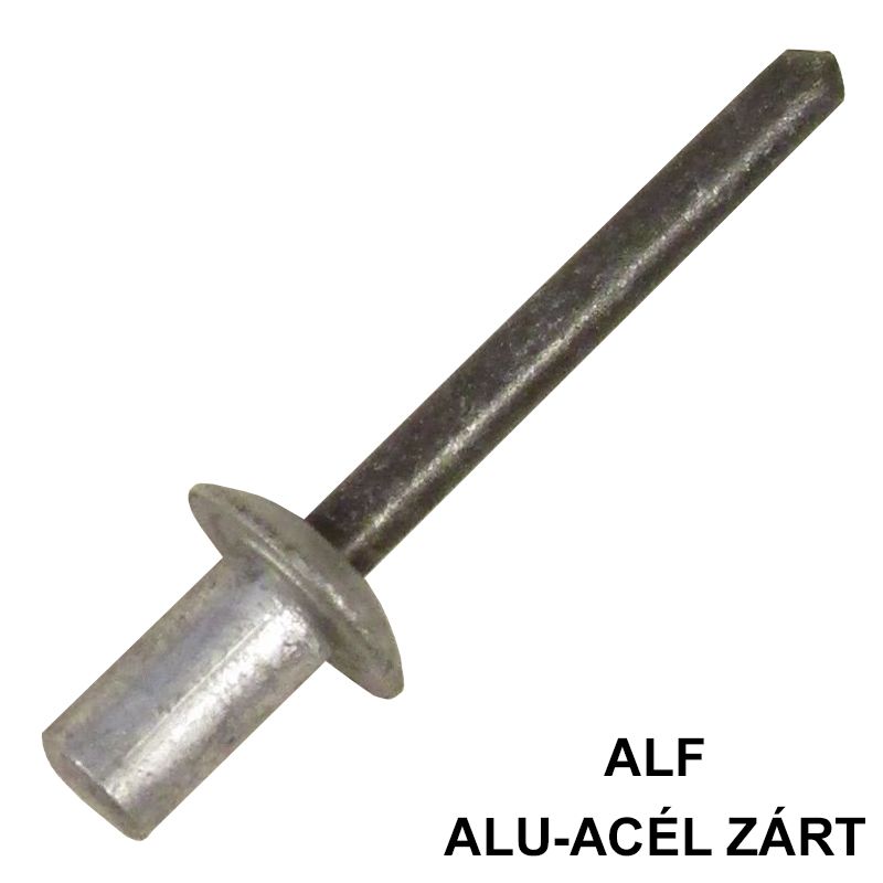 HÚZÓSZEGECS ZÁRT 6.4*16 BN 926 FGF ALU-ACÉL ~ISO 15973 DSU ALF POPSZEGECS-HÚZÓSZEGECS