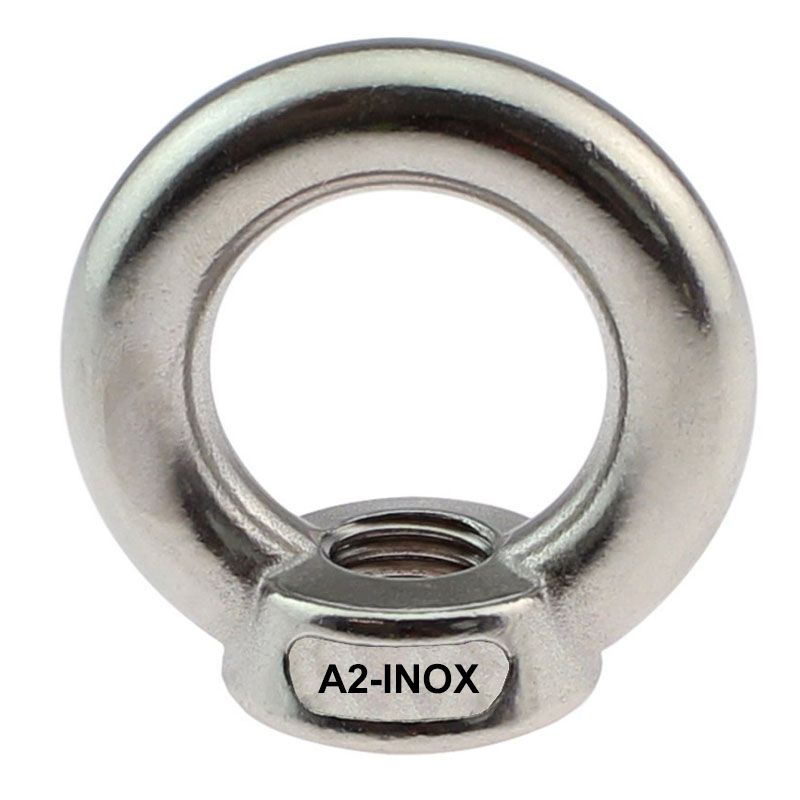 GYŰRŰS ANYA M6 DIN 582-A2 INOX IMPORT ANYACSAVAR