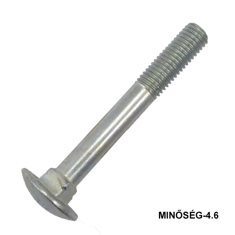 KAPUPÁNTCSAVAR M8*60 DIN 603 4.6 HG. IMPORT METRIKUS CSAVAROK