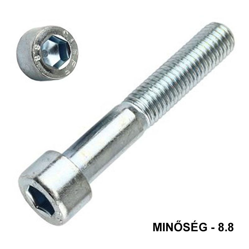 BK HENGERESFEJŰ M6*40 DIN 912 8.8 HG. IMPORT METRIKUS CSAVAROK