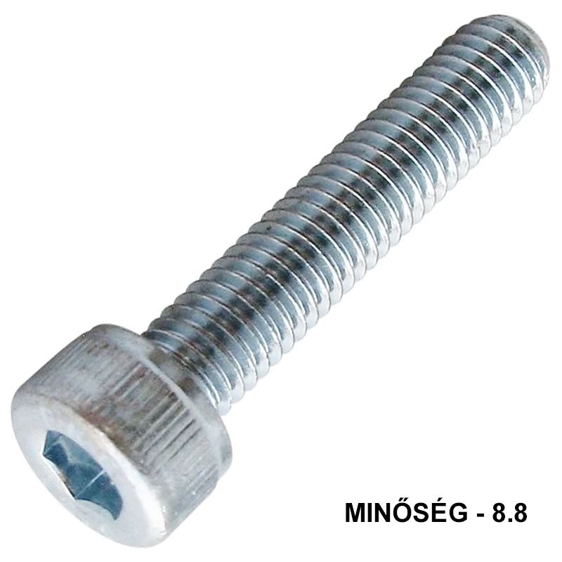 BK HENGERESFEJŰ M3*4 DIN 912 8.8 HG. IMPORT METRIKUS CSAVAROK