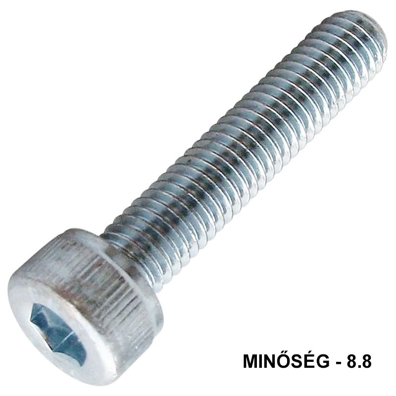 BK HENGERESFEJŰ M12*30 DIN 912 8.8 HG. IMPORT METRIKUS CSAVAROK