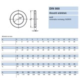 HÉZAGOLÓ ALÁTÉT D06*12*0.5 DIN 988 IMPORT ALÁTÉTEK