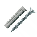 FISCHER 70022 TIPLI+CSAVAR UNIVERZÁLIS D8*40 SX NORMÁL NYLON D5*40 SFKH HG.  ÁLTALÁNOS RÖGZÍTÉS