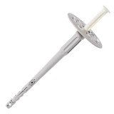 FISCHER 506748 UTOLSÓ DARABOK SZIGETELÉSTARTÓ D8*230 MŰAG. MŰANYAG ÉKKEL ÜTÉSÁLLÓ  SZIGETELŐANYAG RÖGZÍTÉS