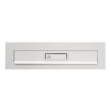 LEVÉLBEDOBÓ FEHÉR 100mm*360mm CÍMKÉS NY: 290*30 MAGYAR POSTALÁDA, LEVÉLBEDOBÓ