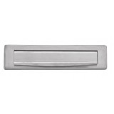 LEVÉLBEDOBÓ A/4 INOX SZÖGLETES 266mm*42mm NYÍLÁS MAESTRO 8142 POSTALÁDA, LEVÉLBEDOBÓ