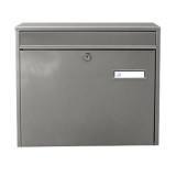 POSTALÁDA KÜLTÉRI FEKVŐ INOX 330*360*95 OPTIMÁL MAGYAR-SÓLYOM POSTALÁDA, LEVÉLBEDOBÓ