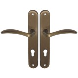 RAFFAELLA KILINCSGARNITÚRA 92mm CILINDERES SÚROLT BRONZ MAESTRO 103696940261 AJTÓKILINCS GARNITÚRA BELTÉRI