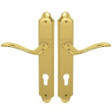 TOLOSA KILINCSGARNITÚRA 55mm CILINDERES SZATÉN RÉZ MAESTRO 130161606214 AJTÓKILINCS GARNITÚRA BELTÉRI