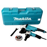 MAKITA DK0053G GÉP KÉSZLET GA9020+9558HNRG D230,+D125 SAROKCSISZOLÓ+KOF.  GÉPSZETT