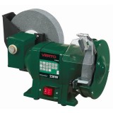 KÖSZÖRŰGÉP ASZTALI 200mm 250W KETTŐS-  POLÍROZÓ FOKOZATTAL VERTO 51G452