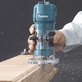 MAKITA 3710 ÉLMARÓ 530W BEFOGÁS 06mm ÁTLÁTSZÓ VEZ.TALP 