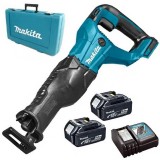 MAKITA DJR186RTE AKKUS ORRFŰRÉSZ 18V 2DB AKKUVAL+TÖLTŐ+KOFFER 