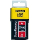 STANLEY 1-TRA208T TŰZŐKAPOCS A 12*11,3mm TYPE53/A/M53 1000DB/CSOMAG HG.  TARTOZÉKOK