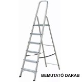 ZARGES 49056B BEMUTATÓ DARAB HÁZTARTÁSI LÉTRA 6 FOKOS ECO PLUS KÖNNY. ALU TB:120KG  ALUMINIUM- ÉS FALÉTRÁK