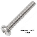 MENETNYOMÓ CSAVAR DFKH M03*12 DIN 7500C HG. UTOLSÓ DARABOK IMPORT