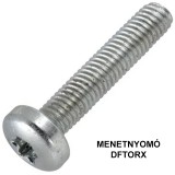 MENETNYOMÓ CSAVAR DFTX M04*10 HG. UTOLSÓ DARABOK 