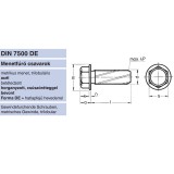 MENETNYOMÓ CSAVAR HLF M06*30 DIN 7500D HG. UTOLSÓ DARABOK 