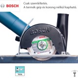 BOSCH 1619P06514 VÉDŐBURKOLAT 100-115-125mm PORGYŰJTŐ UTOLSÓ DARAB  VÁGÁS,CSISZOLÁS ÉS POLÍROZÁS