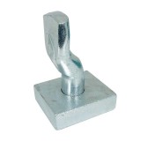 COMBI 348Z20+349Z.20 KAPUFORGÁSPONT ALSÓ-TALPPAL D24 60*20mm HG. HEGESZTHETŐ  KAPUVASALAT