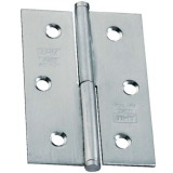 AJTÓPÁNT 80*60mm INOX SZÖGLETES SIMA BAL MHA 277 IZDA AJTÓVASALAT
