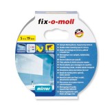 FIX-O-MOLL 3563056 RAGASZTÓSZALAG KÉTOLDALAS 05M*19mm TÜKÖRHÖZ, SZIVACSOS  CSOMAGOLÓANYAG