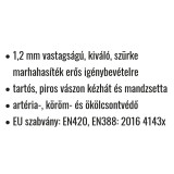 VÉDŐKESZTYŰ PIROS VASTAG 10 MARHA HASÍTÉKBŐRBŐL ERŐSÍTETT COVERGUARD 1155_10