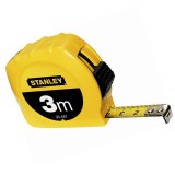 STANLEY 130487 MÉRŐSZALAG 03M SÁRGA  MÉRŐESZKÖZÖK