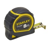 STANLEY 030657-130657 MÉRŐSZALAG08M/25mmGUMIBURKOLAT TYLON,NAGY KOPÁSÁLLÓSÁGÚSZALAG  MÉRŐESZKÖZÖK