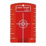 GEO FENNEL 290500 MÁGNESES CÉLTÁBLA VÖRÖS LASER TARGET LS307  MÉRŐESZKÖZÖK