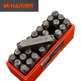 BETŰBEÜTŐ 04mm 27 részes HARDEN HD-610864 JELÖLŐ ESZKÖZÖK