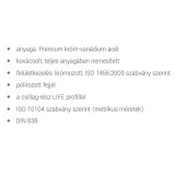 UNIOR 600524 CSILLAGKULCS 18-19 180/1 HAJLÍTOTT,FÉNYES  SZERSZÁM-KULCSOK