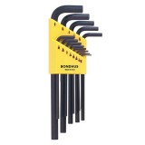 IMBUSZKULCS KÉSZLET HLX13 1/16-3/8/13DB-OS, HOSSZÚ BONDHUS 12137 SZERSZÁM-KULCSOK