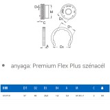 UNIOR 619710 HAJTÓKAR LEHÚZÓ XTR 1664  KERÉKPÁR CÉLSZERSZÁMOK