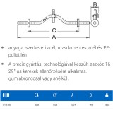 UNIOR 618486 KERÉK KÖZPONTOZÓ 1690/1  KERÉKPÁR CÉLSZERSZÁMOK