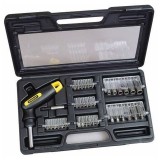 STANLEY 063038 BEHAJTÓHEGY KÉSZLET 38 részes EH,PH,PZ,TX,HX+DUGÓ+RACSNISKAR  BIT ÉS BEHAJTÓ HEGYEK