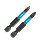 MAKITA B-63725 BEHAJTÓHEGY PH2 1/4col 50mm IMPACT BLACK MÁGNESES 2DB/CS  BIT ÉS BEHAJTÓ HEGYEK