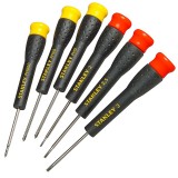 STANLEY STHT0-62632 CSAVARHÚZÓ KÉSZLET 6DB-OS PRECÍZIÓS 