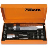 ÜTVECSAVARHÚZÓ KÉSZLET 14DB-OS BETÉTTARTÓVAL BETA 12950108