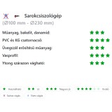 DIATECH DM125 VÁGÓKORONG SZEGMENS D125*22,2 DIAMETAL GYÉMÁNTSZEMCSÉS  GYÉMÁNTSZEMCSÉS VÁGÓKORONG