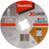 MAKITA E-00418 VÁGÓKORONG INOXHOZ D125*1.2 XLOCK GYORSBEFOGÁS A60T-BF T41 