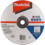 MAKITA A-80955 TISZTÍTÓKORONG ACÉLH. D230*6.0 22LYUK  VÁGÁS,CSISZOLÁS ÉS POLÍROZÁS