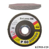 LAMELLÁS CSISZOLÓTÁRCSA KÚPOS D115/A60 LAMOFLEX FÉM-FA F29 BELAMO HD LA115609 VÁGÁS,CSISZOLÁS ÉS POLÍROZÁS