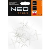 NEO 61-108 FUGA-HÉZAGOLÓ KERESZT 2mm 200db/CSOMAG CSEMPÉKHEZ  ÉPÍTŐIPARI SZERSZÁMOK